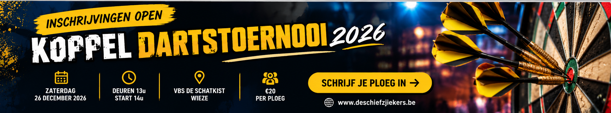 Koppel Dartstoernooi 2026